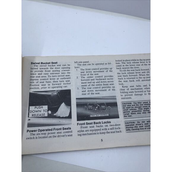 1974 CHEVROLET CHEVELLE OWNERS MANUAL. VINTAGE. Read - Picture 8 of 10